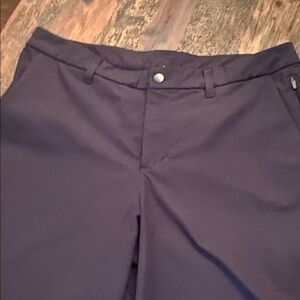 Black lululemon ABC classic shorts